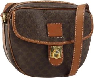 Celine Pre-owned Vintage Cross Body Bag - Dames - Vintage Schoudertas - Bruin - ONE Size - Vintage