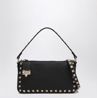 Valentino Garavani Black small Rockstud shoulder bag
