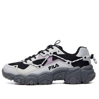 Fila (WMNS) FILA Fluid Low Tops Sports Shoe Black Gray F12W114111FBA