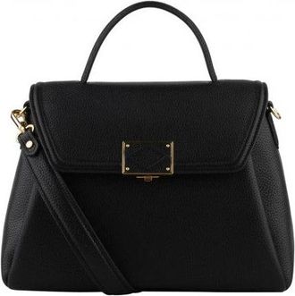 Pourchet Grand Port&eacute; Main - Dames - Handtassen - Zwart - ONE Size - Leer - Tassen