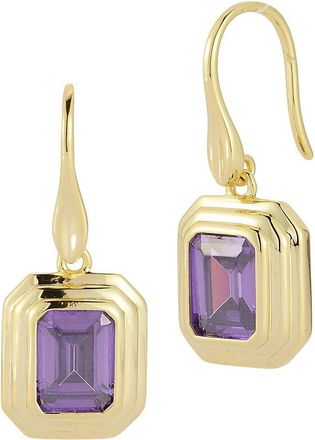Sphera Milano 14K Gold Plated Cz Earrings