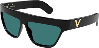 Valentino Vg0068S Zonnebril - unisex - Accessoires - Zwart - Maat: 62 MM Nylon