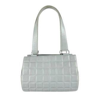 Chanel Pre-owned Handbags, female, Blue, Size: ONE SIZE Pre-owned Vintage Shoulder Bag