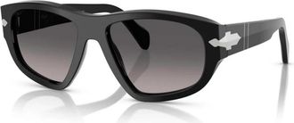 Persol Stijlvolle zonnebril met UV-bescherming - Heren - Zonnebrillen - Zwart - 58 MM - Accessoires