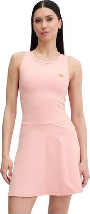 Lacoste Ultra Dry Sportjurk - Dames - Korte kleedjes - Roze - L - Polyester - Kleedjes