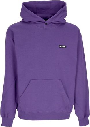 Iuter Familie Hoodie Violet Lichtgewicht Sweatshirt - Heren - Hoodies - Paars - XS - Katoen - Hoodies & sweatvesten
