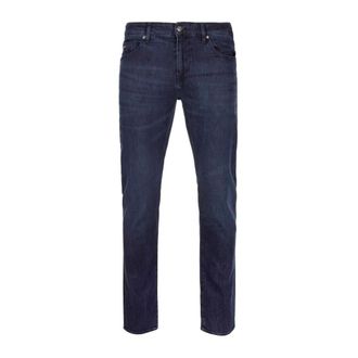 HUGO BOSS Heren, Jeans, Blauw, Maat: W36 Leer