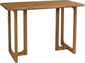 Macabane Bar de jard&iacute;n de 160 x 80 cm de madera de teca reciclada