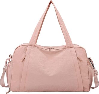 Generic AOOOWER Practical Oxfords Fitness Bag Separate Wet Dry Storage Lightweight Carryall For Gym Swimming Sports Gears Organization Practical Workout Shoul