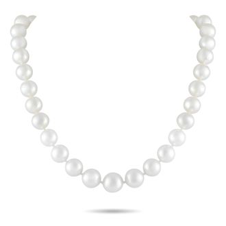 Luxury Bazaar 18K White Gold South Sea Pearl Necklace MF21-080726