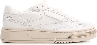 Reebok Club C Ltd Sneakers In White Leather