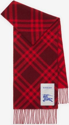 Burberry Check Cashmere Scarf