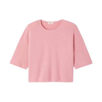 American Vintage Damsville Pullover - Dames - Truien - Roze - Maat: M/L Wol
