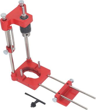 OEM Localizador De Brocas Para Carpinter&iacute;a, Localizador De Brocas Port&aacute;til Ajustable Con Punz&oacute;n De Precisi&oacute;n De Aleaci&oacute;n De Aluminio Para Proyectos De Pla