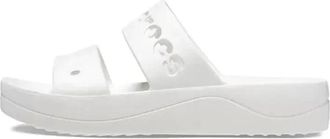 Crocs (WMNS) Crocs Baya Platform Sandals White 208188-100