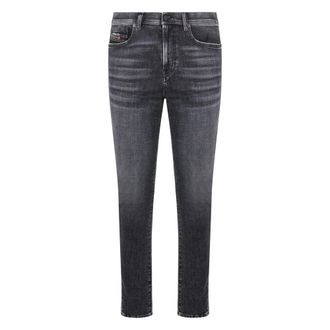 Diesel Slim-fit Jeans, male, Gray, Size: W34 Slim Fit Jeans