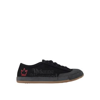 Vivienne Westwood Sneakers, male, Black, Size: 12 US Classic Derby Canvas Sneakers