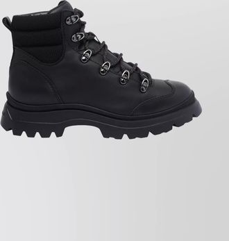 Hogan leather ankle boots