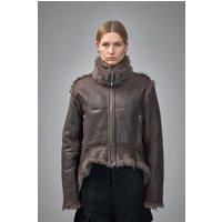 Rick Owens Exploder Shearling Real Fur Jacket
