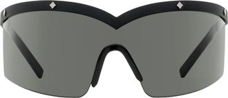 MCM MW0016 Shield Wrap Sunglasses - Black