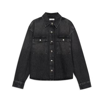 Anine Bing Mujer, Camisas, Negro, Talla: L