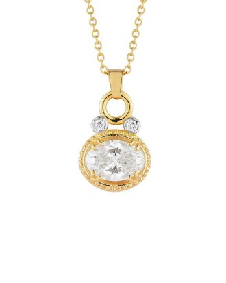 I.Reiss Company 14K 2.28 Ct. Tw. Lab-Grown Diamond Necklace