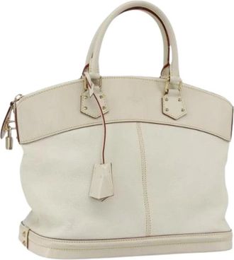 Louis Vuitton Pre-owned Handbags, female, White, Size: ONE SIZE Pre-owned Vintage Handbag