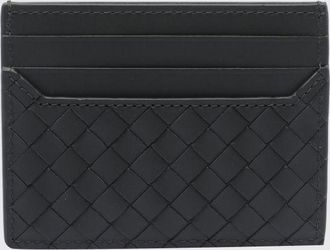 Bottega Veneta Portacarte in pelle di vitello intrecciata Bottega Veneta
