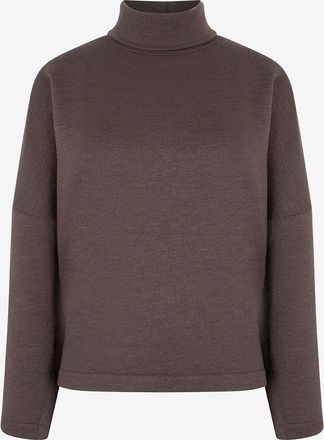Christophe Lemaire Weiter Wollmix-Pullover High Neck