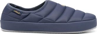 Polo Ralph Lauren padded flat slippers - men - Fabric/Rubber/Fabric - 41 - Blue
