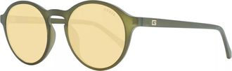 Guess Ronde Acetaat Zonnebril voor Vrouwen - Dames - Zonnebrillen - Groen - ONE Size - Accessoires