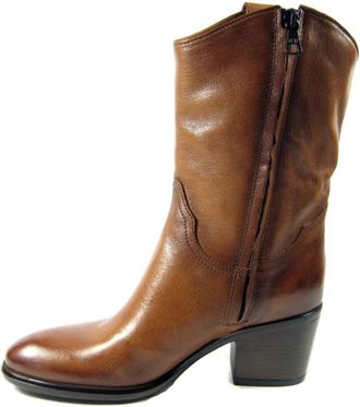 Mjus Dames, Schoenen, Bruin, Maat: 39 EU Leer