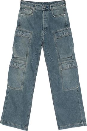 Rick Owens Distressed Cargo Jeans