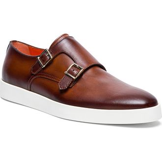 Santoni Bankable Sneaker in Brown at Nordstrom Rack, Size 10.5