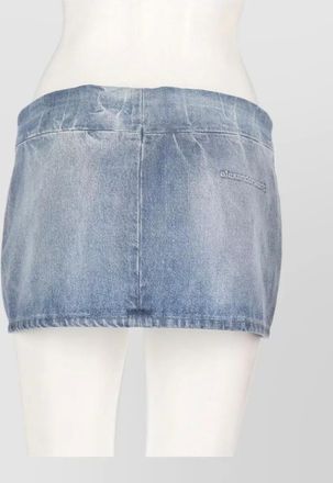 Alexander Wang denim mini skirt