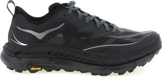 Hoka One One Black Lace-up Sneakers