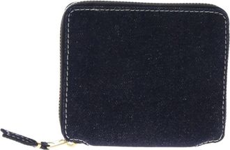 Comme Des Gar&ccedil;ons Wallet Denim Line - Heren - Portefeuilles - Blauw - ONE Size - Denim - Accessoires