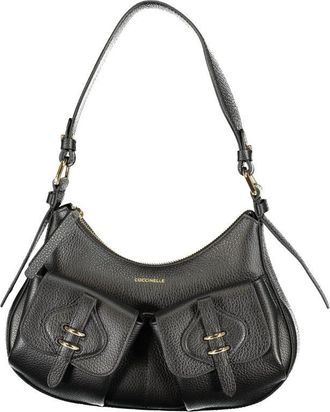 Coccinelle Black Leather Womens Handbag