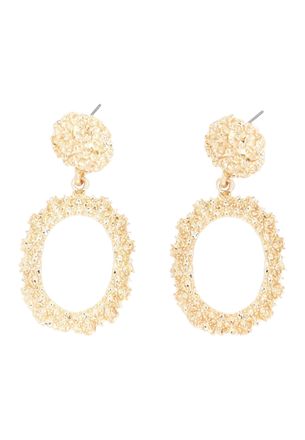 Faina Oorbellen vrouwen goud