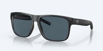 Costa Unisex Spearo Xl Polarized Sunglasses In Matte Black Gray