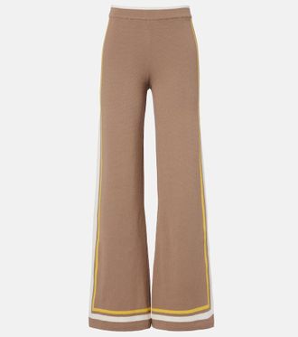 The Upside Veneto Kansas knitted wide-leg pants