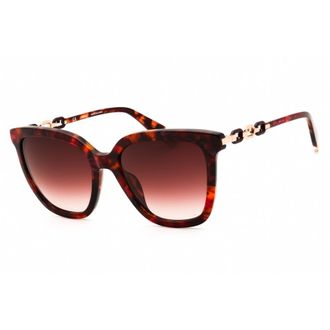 Furla Ladies Red Cat Eye Sunglasses SFU532