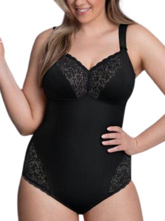 Anita Womens Havanna Comfort Corselet Black Polyamide - Size 40E