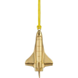 Waterford Christmas Rocket Ornament in Gold at Nordstrom
