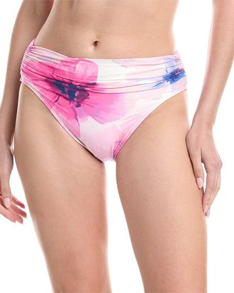 Carmen Marc Valvo Ruched Bottom