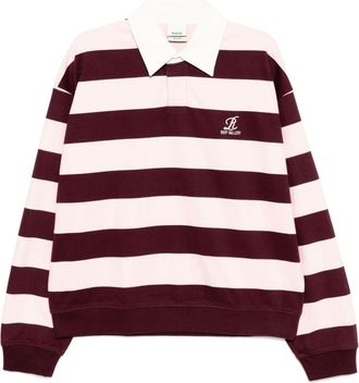 A Gold E rugby polo shirt - Pink