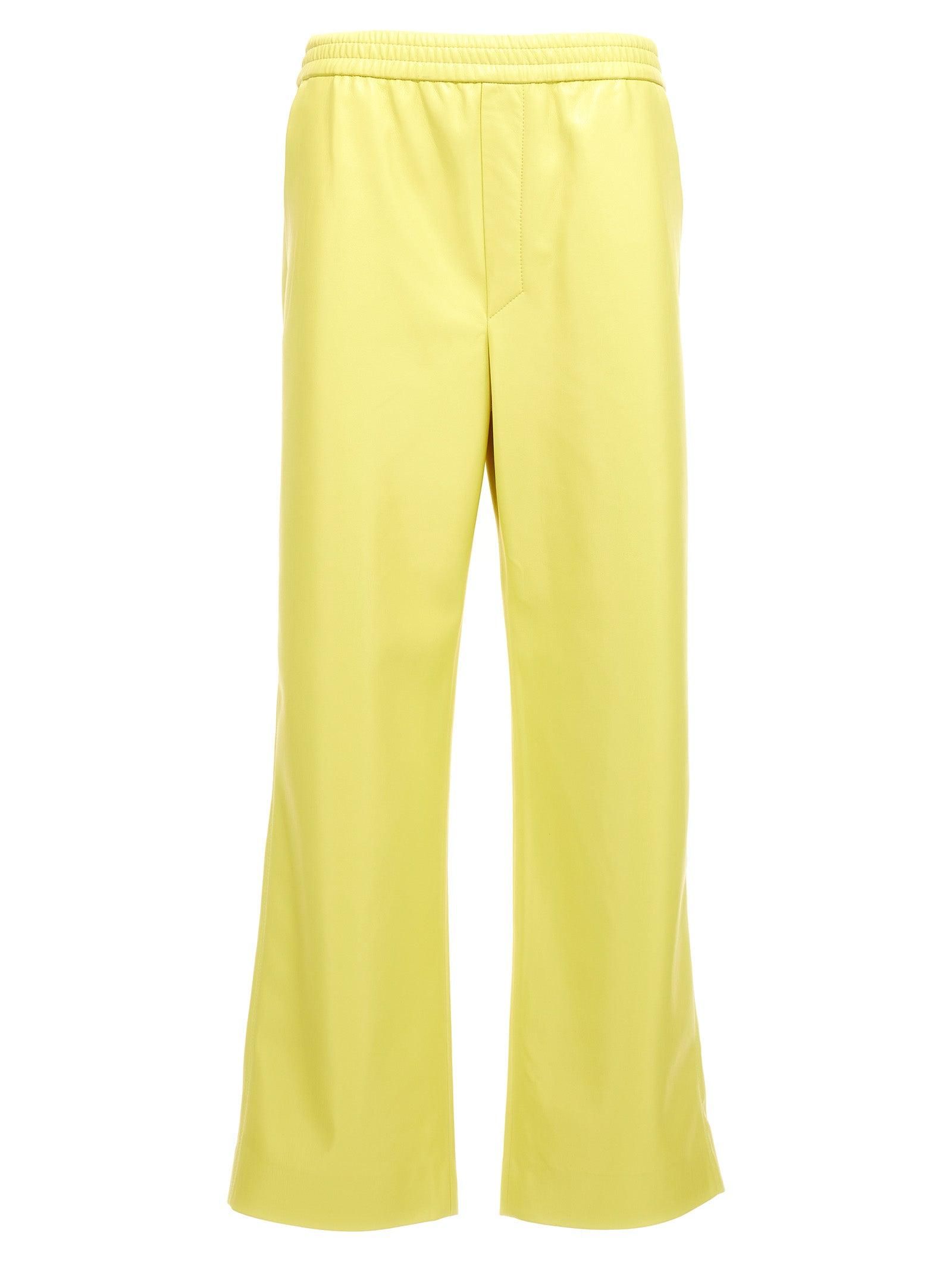 パンツ FABIANA FILIPPI Cotton trousers Yellow Fabiana Filippi Yellow Cotton trousers for Women Online USA