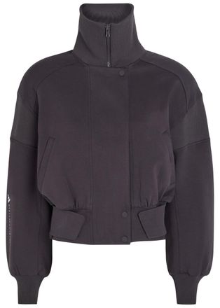 Stella McCartney Adidas X Stella Mccartney Stadium Stretch-cotton Jacket - Black - S (UK8-10 / S)