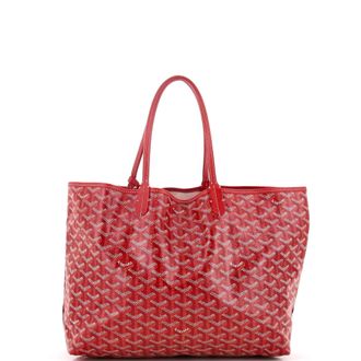 Goyard Saint Louis Tote Coated Canvas PM