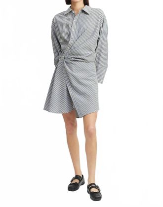 En Saison Jj Shirt Dress In Navy